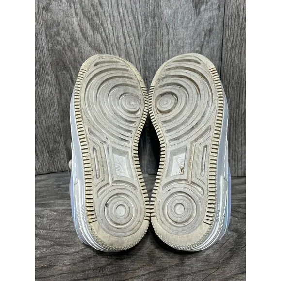 NIKE Air Force 1 AF1 Shadow 'Pastel' Lace Up Sneakers CI0919-106 Size 7 Womens - Picture 6 of 7